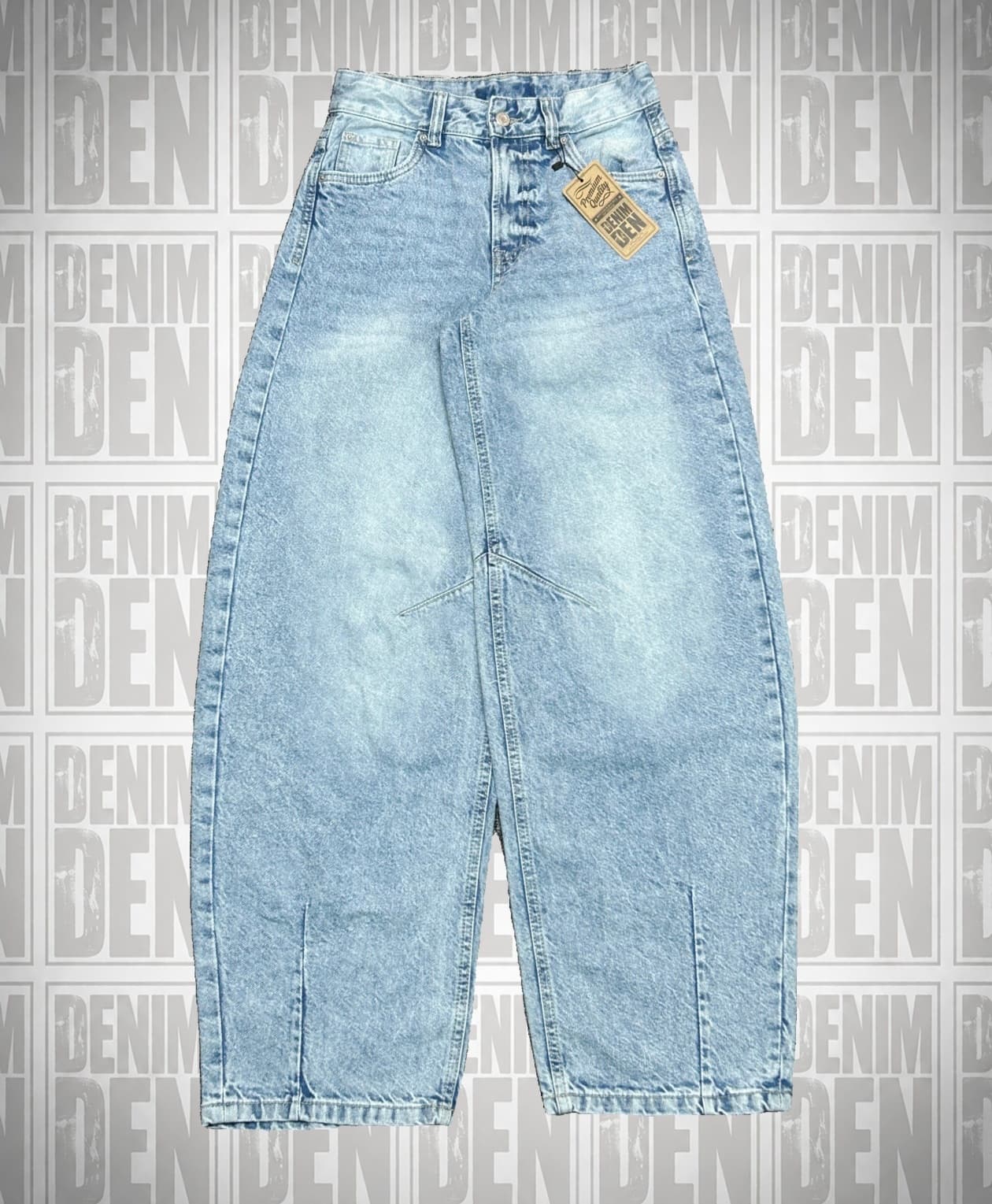 Jeans Pants barrel fit