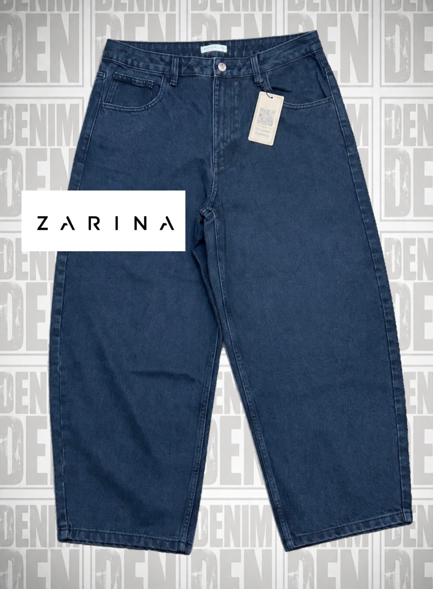 Zarina Black barrel Jeans 