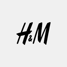  H&M Wide High Waist Jeans (Denim Black) 2