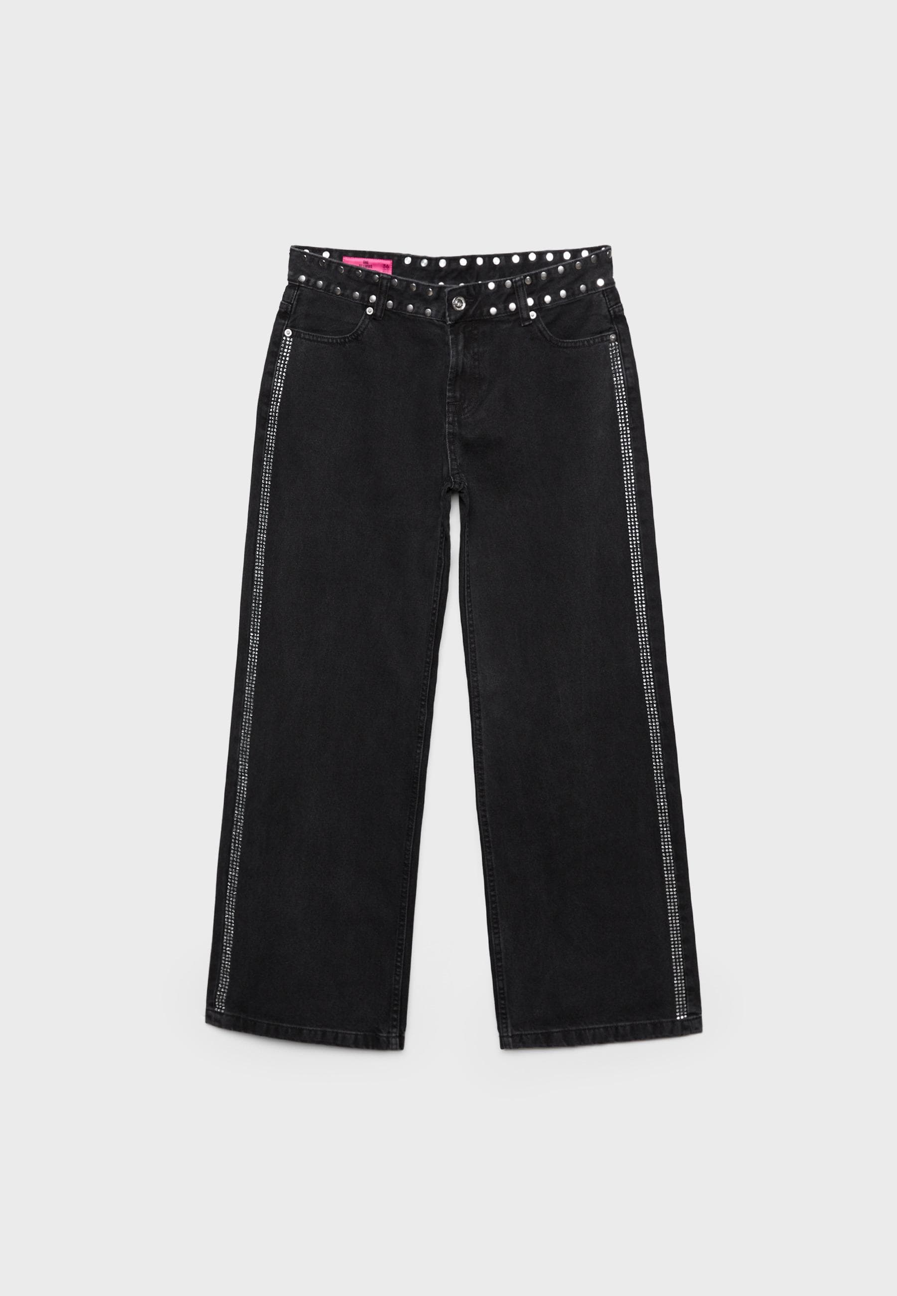stradivarius Jeans low waist straight 2