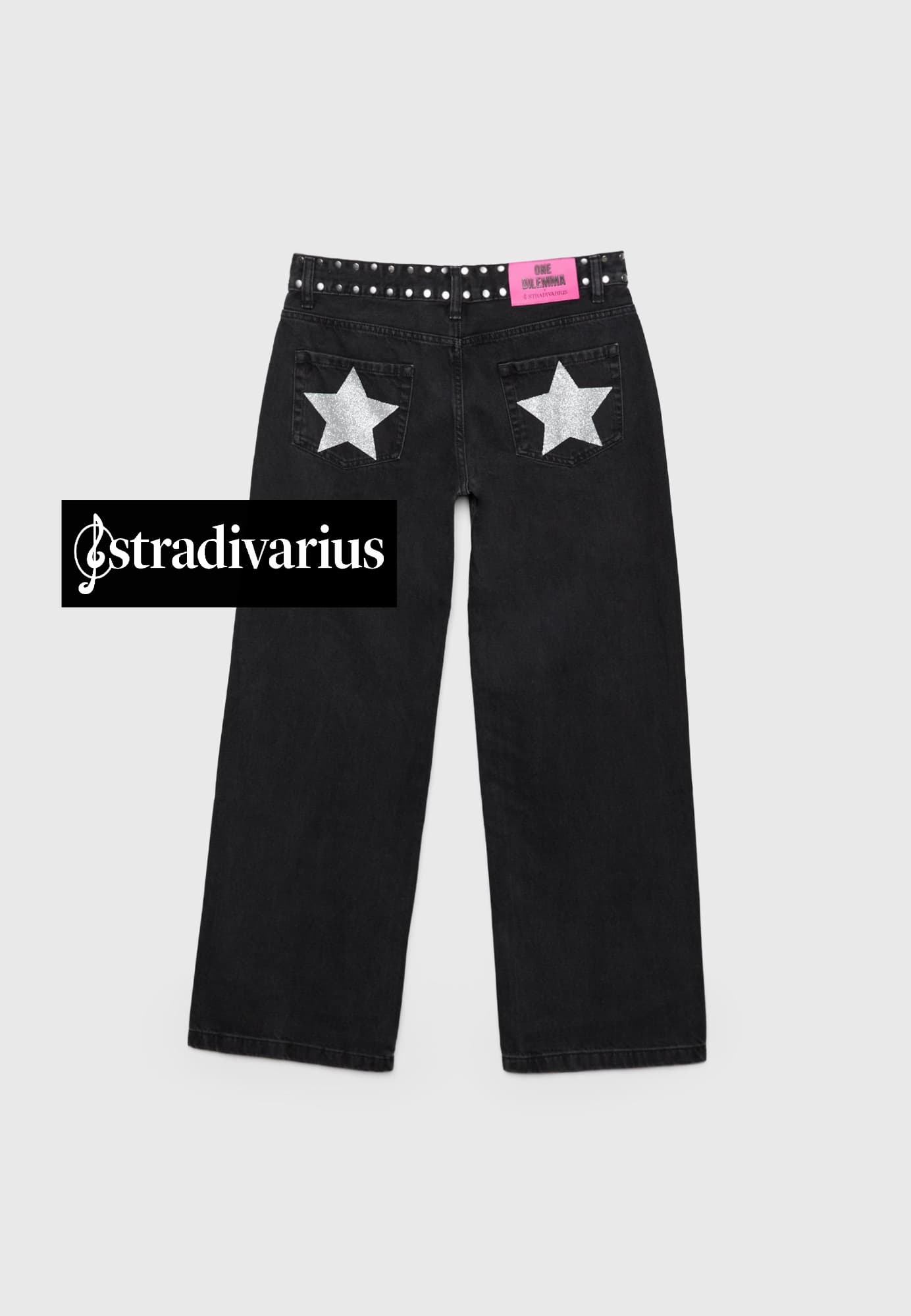 stradivarius Jeans low waist straight